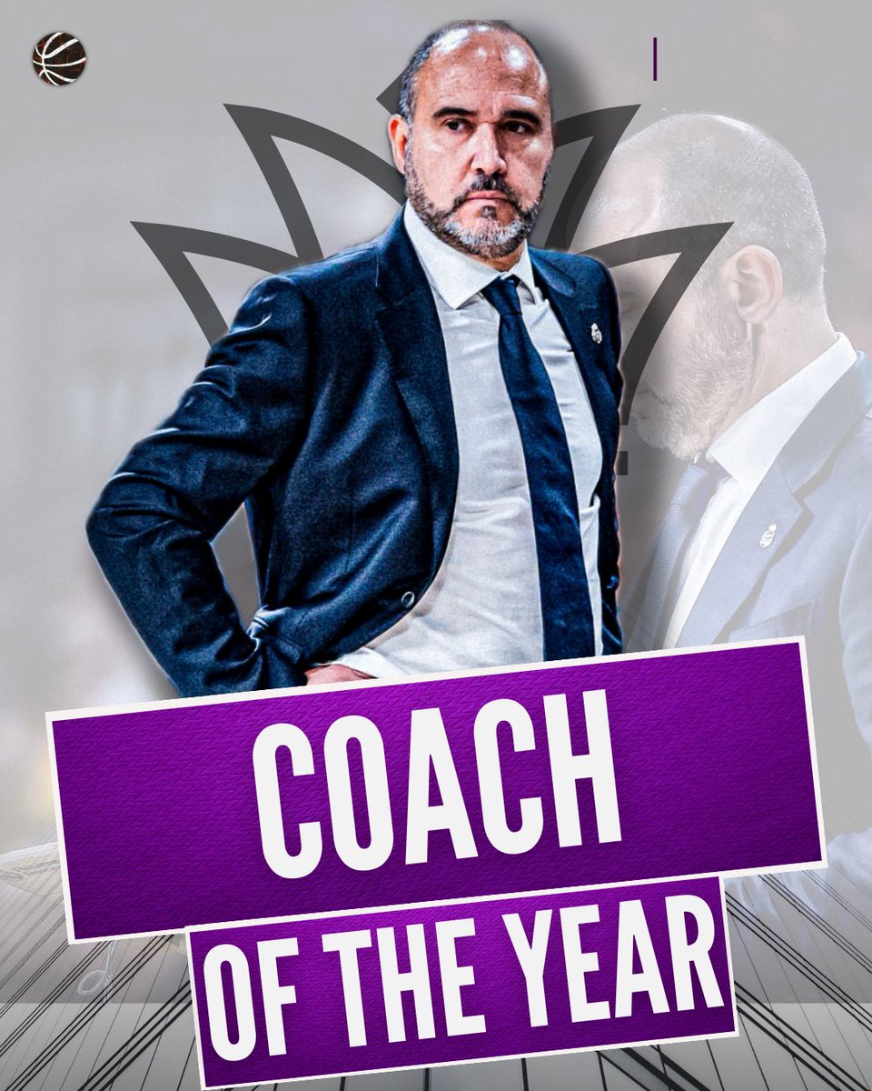 Chus Mateo named coach of the year in @euroleague 😳

Your thoughts🤯

#basketballmaniacs #real #madrid #chus #mateo #euroleague #paobc #olympiacosbc