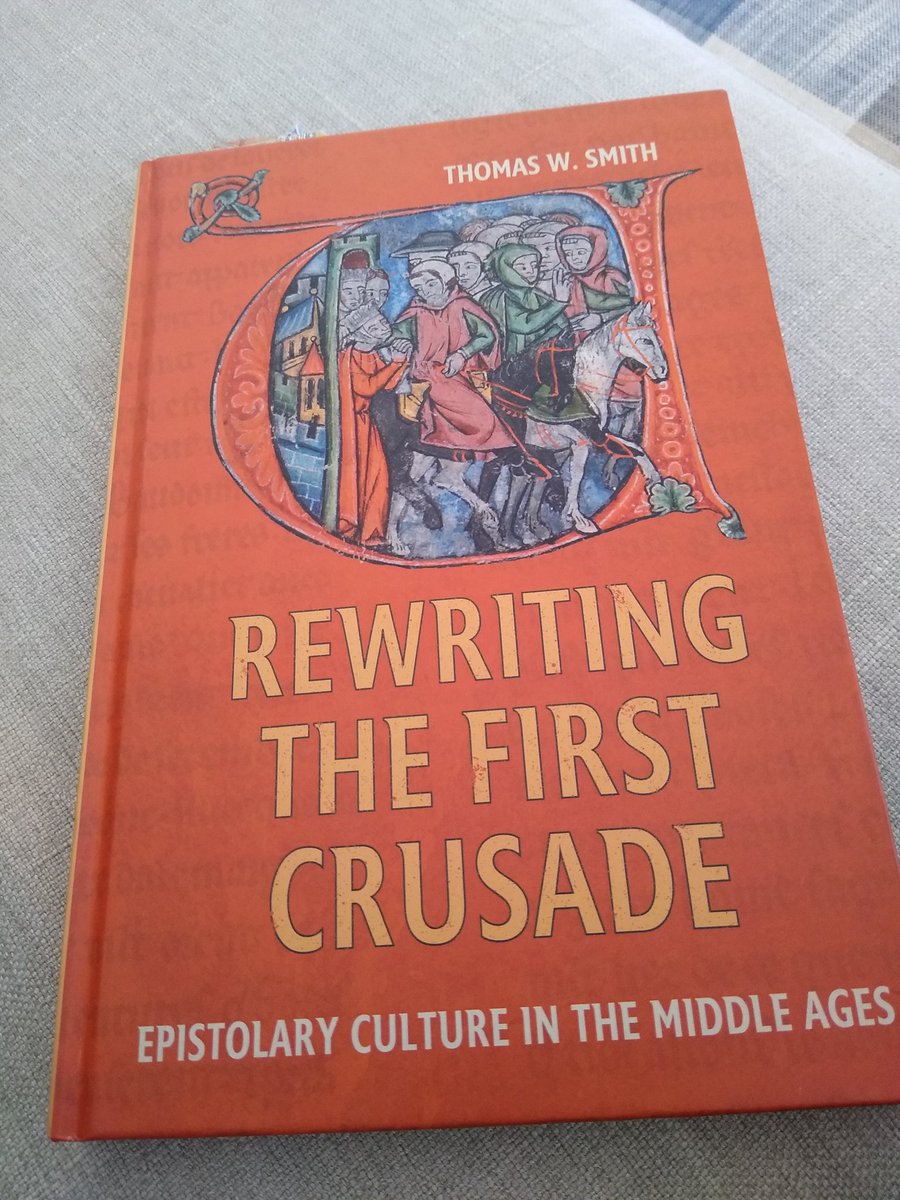 Absolutely devouring this from @AcademicRugby It both destroys long held assumptions and builds foundations for the future. Straight into my personal list of the most important (/best) books on Crusades in the last decade. Immaculate scholarship.