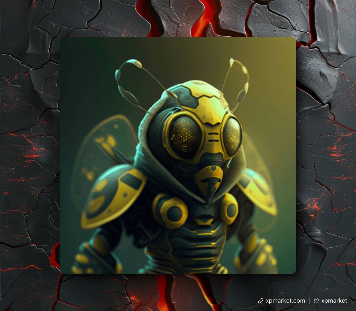 xpmarket's tweet image. Ladies and gentlemen, today we turn a new page with our auction of Ravage, Ninja Bee #035. This uncommon Ninja Bee is famed for its devastating ability to tear through any barrier, making it a force of pure destruction within our Bee Ninjas collection.

After yesterday’s auction…