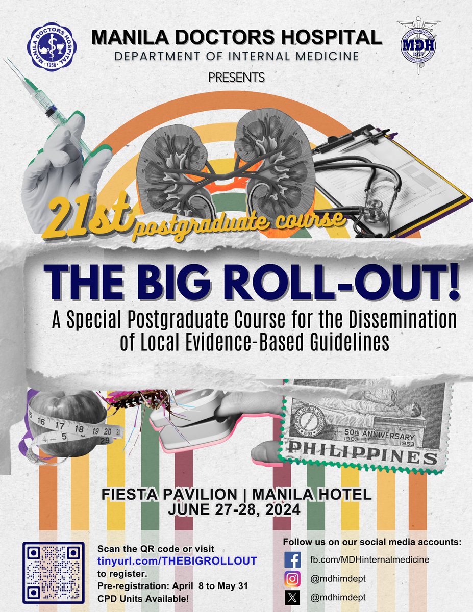 MDHIMDept's tweet image. Want to attend our event with your friends?

Then you will love this news! We are now giving away one FREE ticket to groups of FOUR. Register together and enjoy this promo!

Register at tinyurl.com/THEBIGROLLOUT

#MDHtheBigRollout