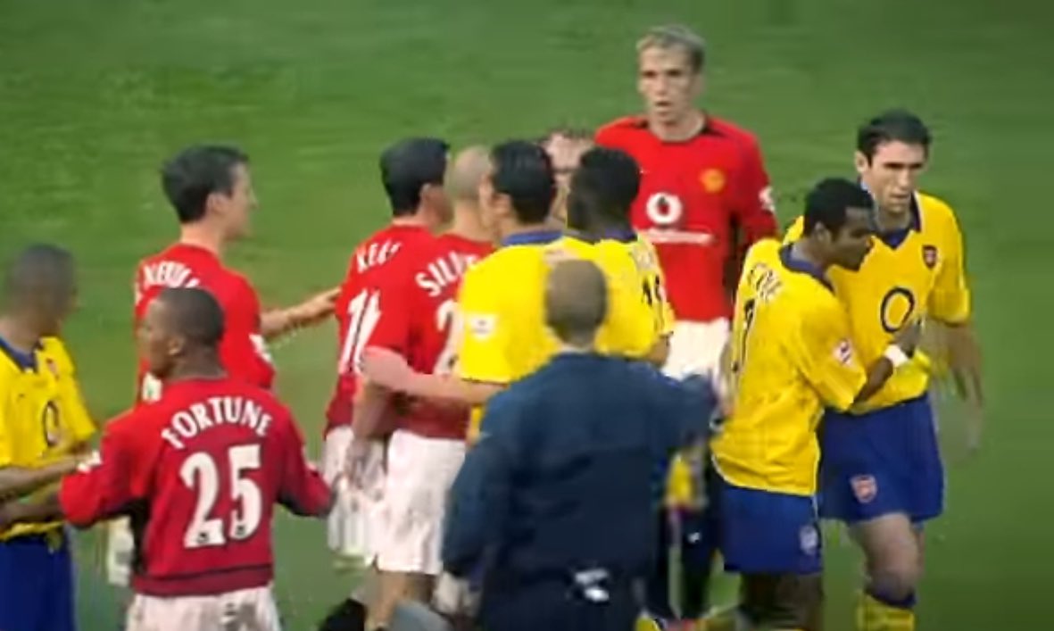 Keown has been dining out on this weird shit for years but don’t forget as soon as Keano turned up he practically ran off