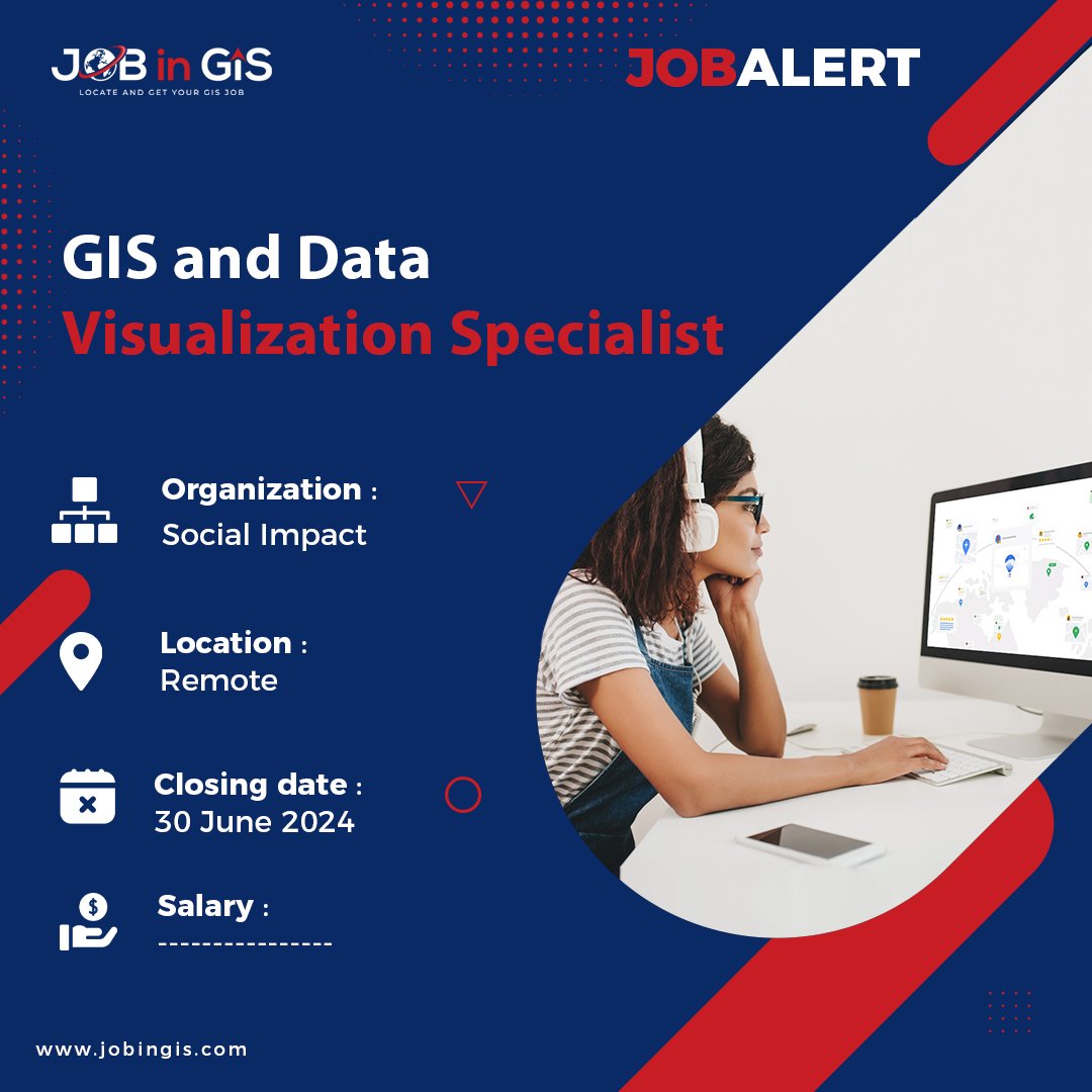 #jobingis : Social Impact is hiring a GIS and Data Visualization Specialist
📍: #remote 

Apply here 👉 : jobingis.com/jobs/gis-and-d…

#Jobs #mapping #GIS #geospatial #remotesensing #gisjobs #Geography #cartography #remotejobs #remotework