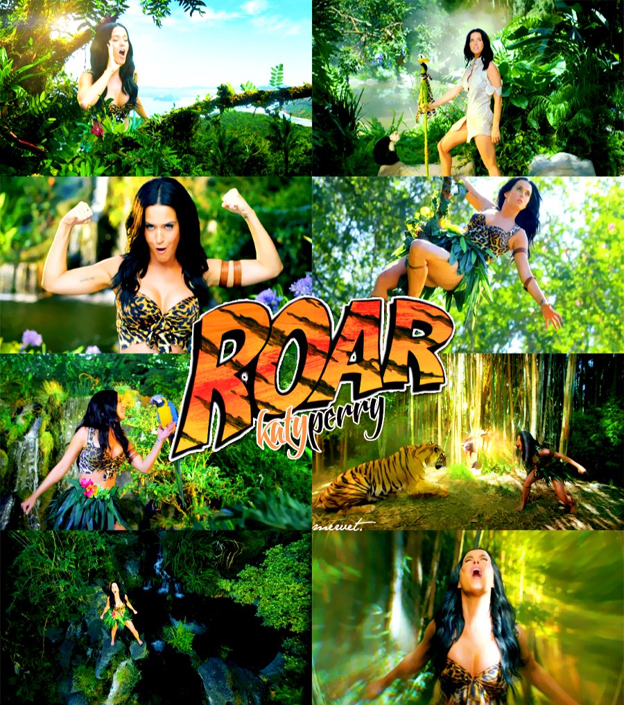 All the records set by @katyperry's ROAR • Most watched female music video • Most watched video by a woman (overall) • First female music video to reach 3B views • First female music video to reach 4B views • Highest certified female song ever in Australia (×20 platinum)