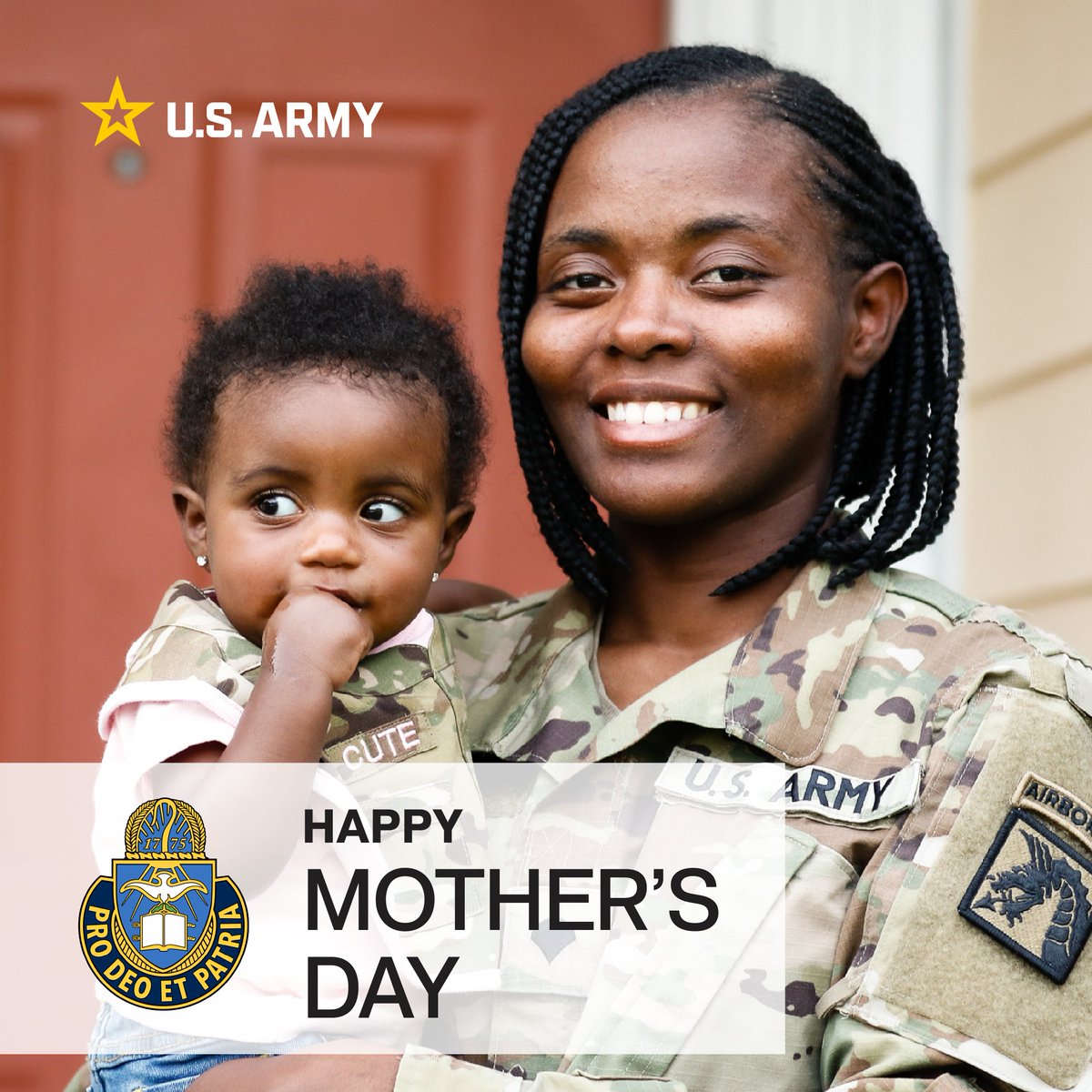 Happy Mother’s Day! The Army Chaplain Corps would like to thank all mothers for the important role they play in our lives. Without your strength, courage, understanding, and encouragement, we would not be the people we are today. #MothersDay