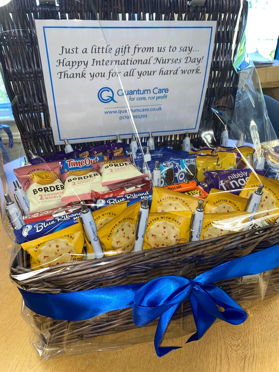 Today is International Nurses Day which is celebrated around the world every May the 12th, on the anniversary of Florence Nightingale's birth. This weekend, we delivered a hamper of treats to the nurses in a local hospital as a token of our appreciation for all that they do ❤️