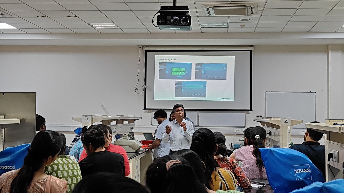Plasmid Sequencing Workshop by Genotypic at IISER Pune on 11th May, 2024