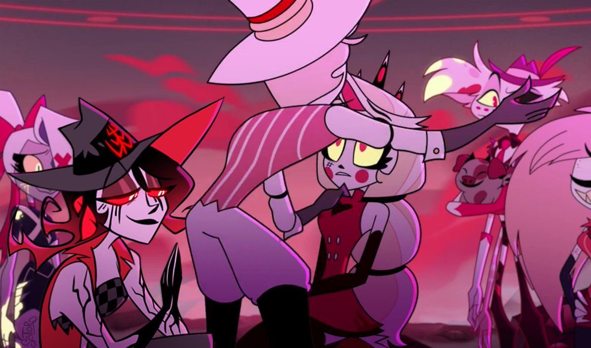 Everything is the same but Roo is there in person instead of (supposedly) looking through the eyes in the ground

#HazbinHotel