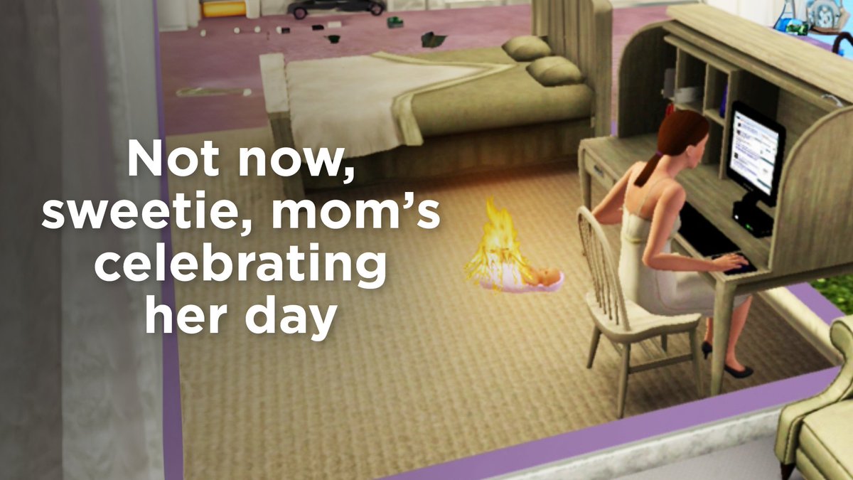 Friendly reminder to pause your game and go celebrate your mom 💗