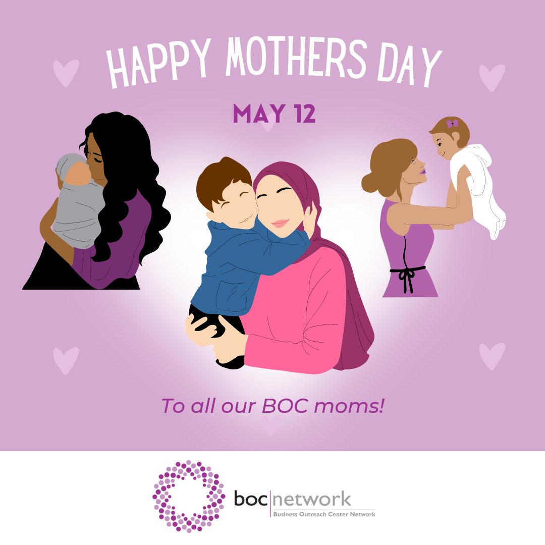 Happy Mother’s Day to all our hardworking BOC moms! We cherish the power of motherhood in business and beyond. #mothersday #mom