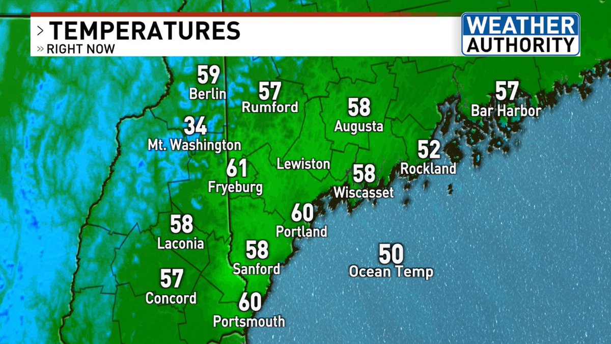 Here is a look at your local temperatures! #mewx