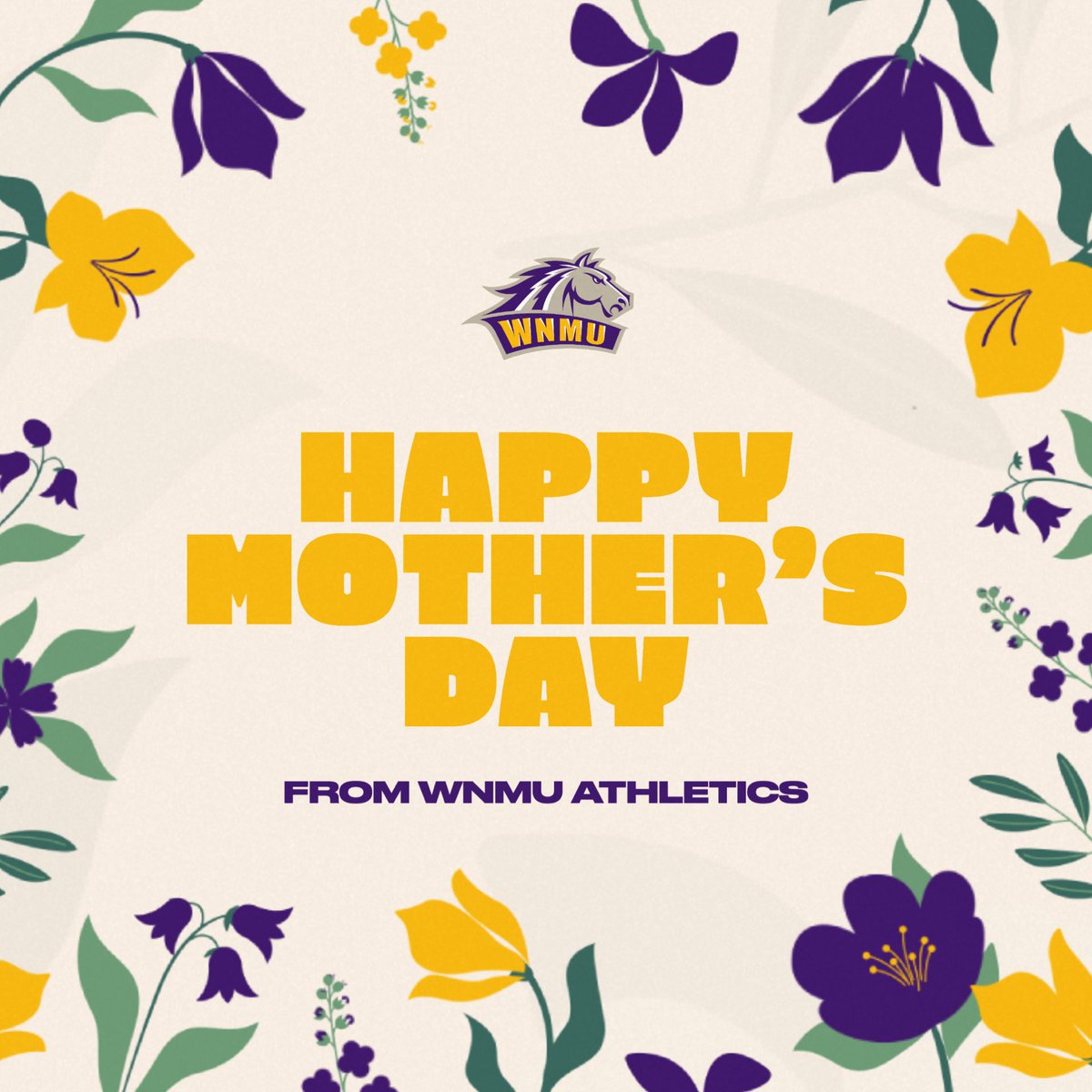 Happy Mother’s Day to all of the Mom’s out there from WNMU Athletics. We appreciate every sacrifice you make. #RareBreed #WNMU