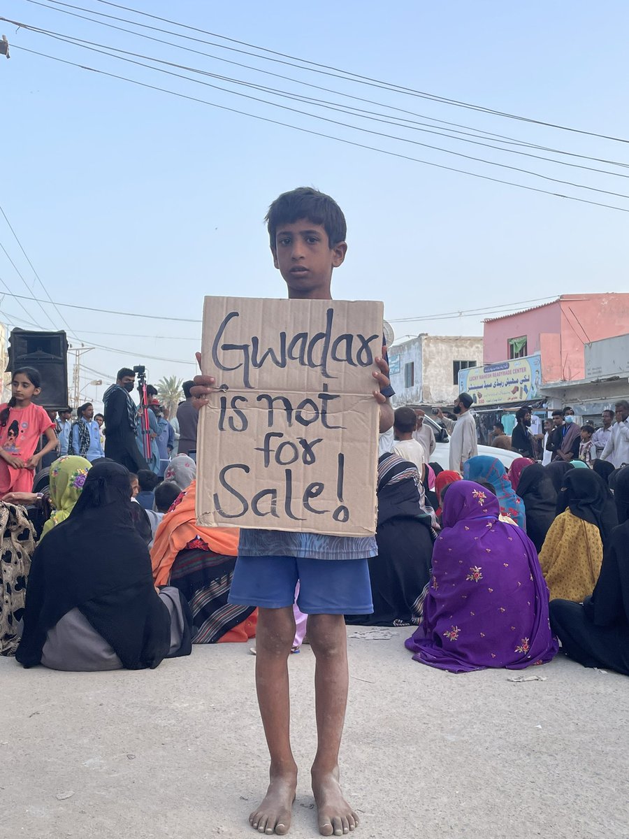 A loud and clear message from #Gwadar