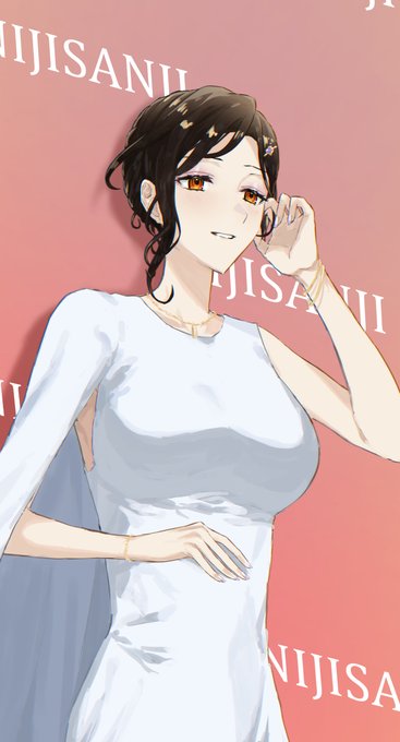 「braid large breasts」 illustration images(Latest)