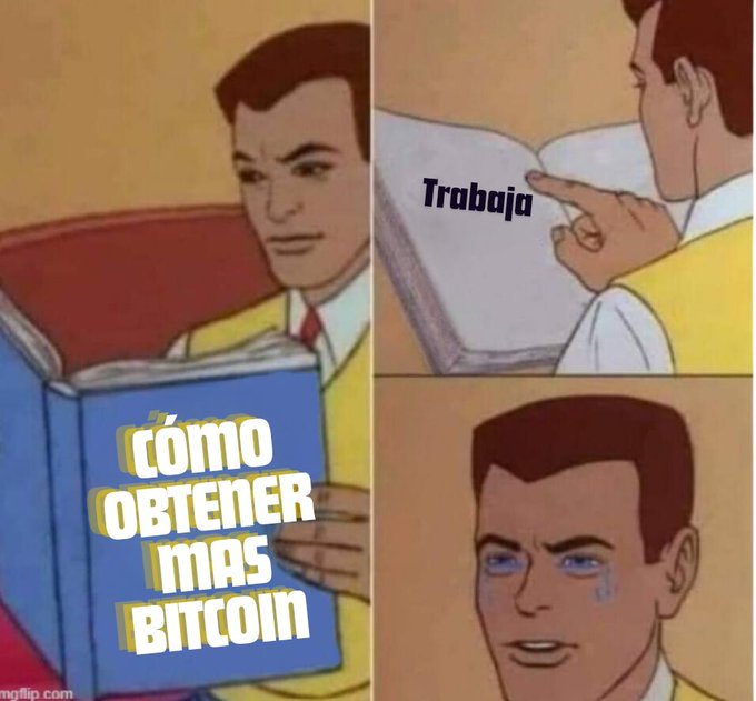 Fácil, ¿no?

#Bitcoin