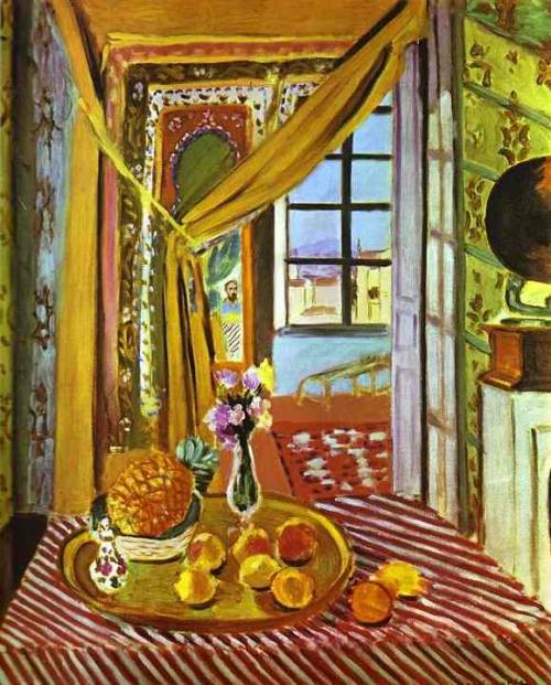 Interno con fonografo, 1934  Henri Matisse