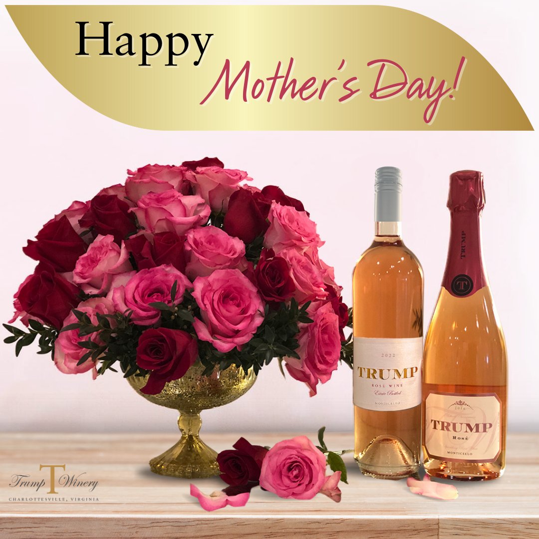 Happy Mother's day to every mom, step-mom, mom-to-be, and grandmother! We appreciate all that you do! 💕 #TrumpWinery #NeverSettle #MothersDay #HappyMothersDay
