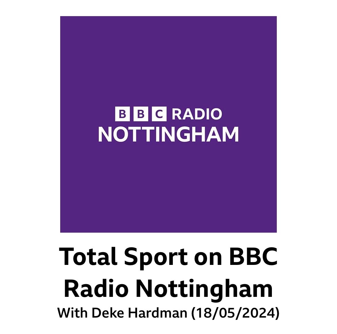 Deke Hardman (@dekehardman) on Twitter photo Really excited to announce that I’ll be presenting a new show on <a href="/BBCNottingham/">BBC Nottingham</a> on Saturday afternoons (until the new football season kicks-off on August 10th!) 🎙️
🔗 bbc.co.uk/programmes/p0h… Really excited to announce that I’ll be presenting a new show on <a href="/BBCNottingham/">BBC Nottingham</a> on Saturday afternoons (until the new football season kicks-off on August 10th!) 🎙️
🔗 bbc.co.uk/programmes/p0h…