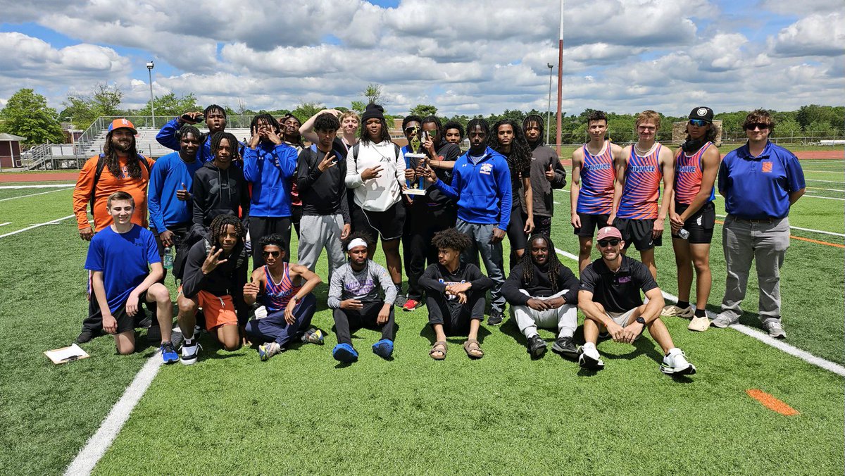 Congrats to the MHS Boys Track & Field team for winning the Cumberland County Championship yesterday!! That makes 5 county championships in a row!! Great job by the athletes and coaching staff!! They serve as great representatives of Millville High School and the city!!