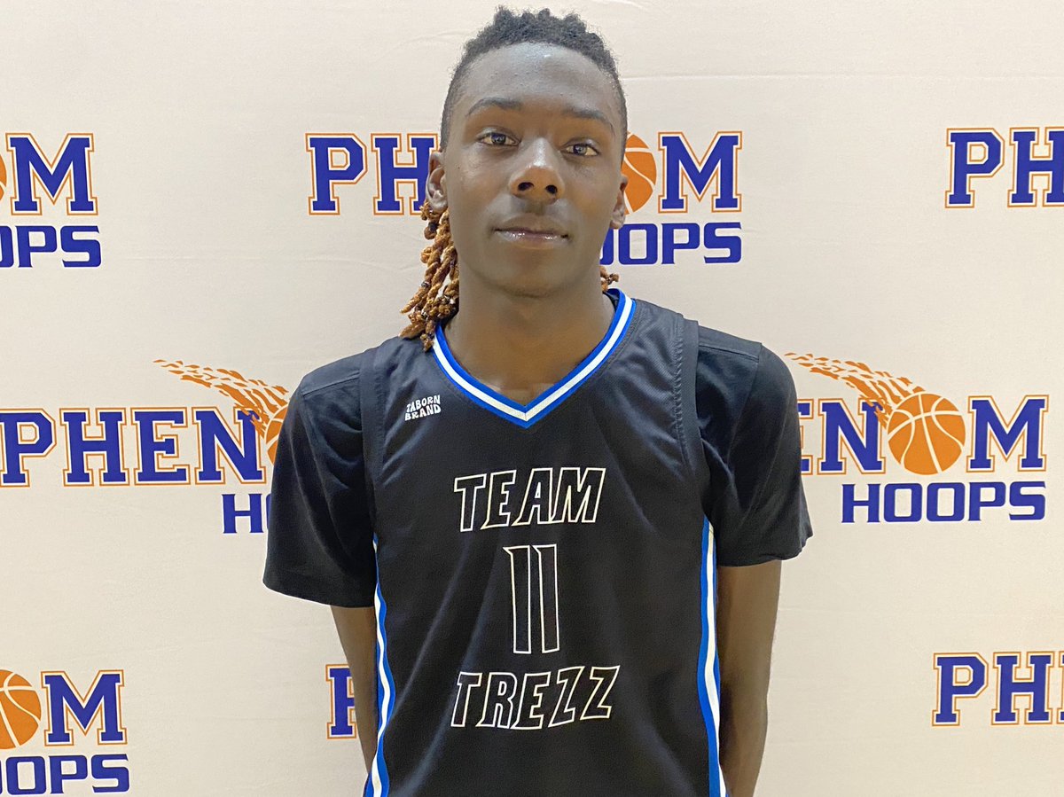 2024 Jeff Clark (NC Spartans) continued to show his production on the court. Intriguing late prospect with length, athleticism, and ability to fill it up on the court. Versatile piece on the court. #PhenomStayPositive