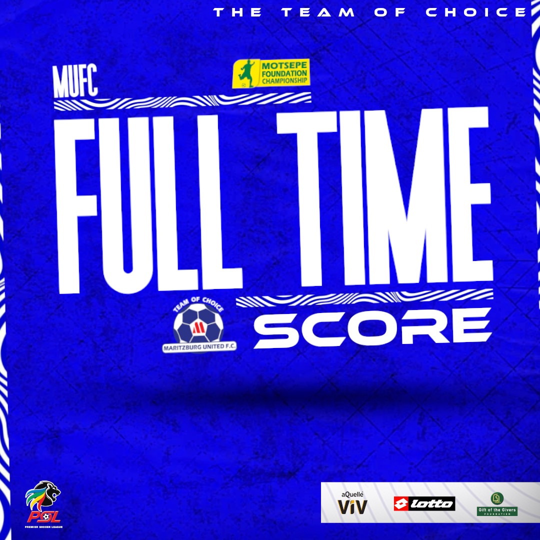 Full Time 

Maritzburg United 0️⃣ - 0️⃣ Platinum City Rovers

#WeAreUnited  
#TeamofChoice