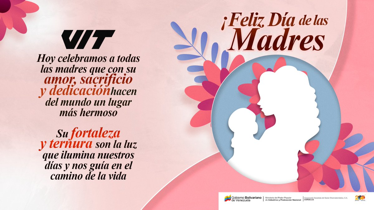 Feliz día a todas las madres de nuestra #Patria #MadreSerDeVida