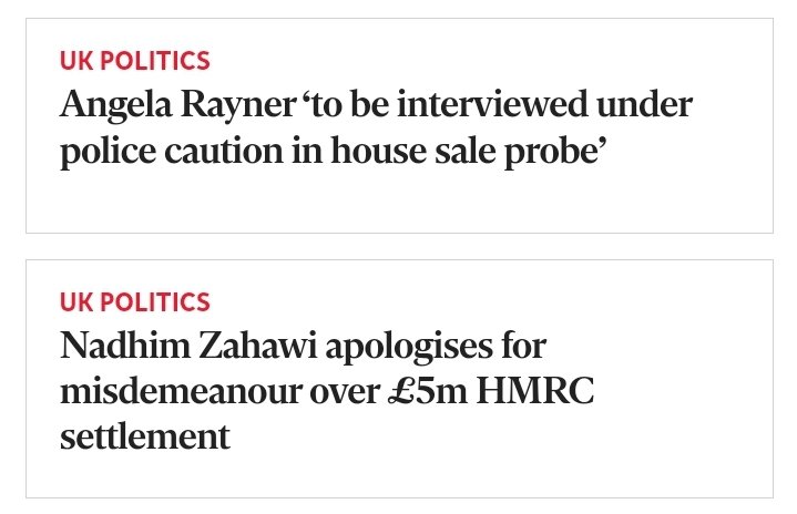 Tell us our politics are corrupt without telling us our politics are corrupt.