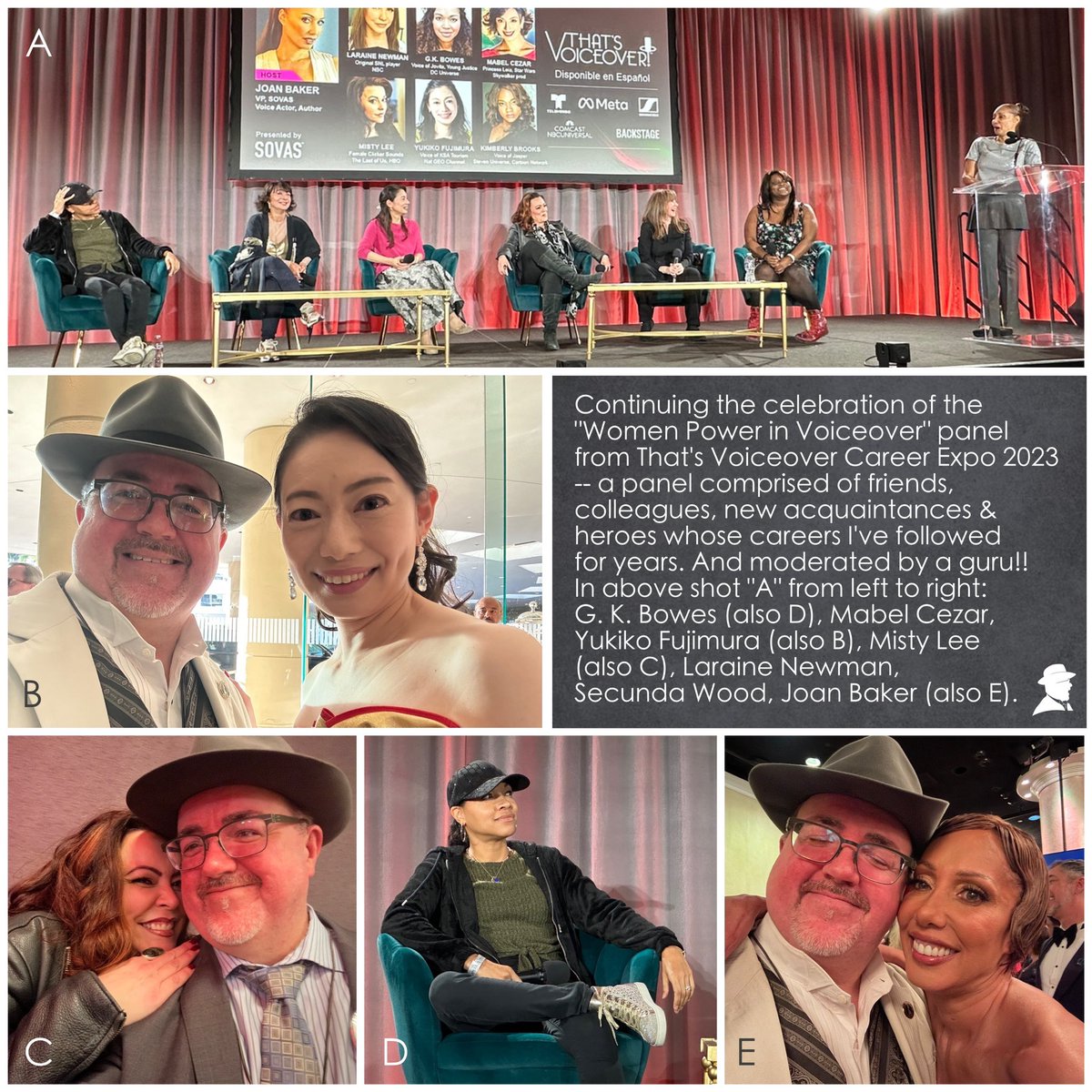 2023 @ThatsVoiceover Expo | #tvo23 Recap Series 14B/22 - author of this post: @tom_antonellis Follow here (& on IG, FB & LIn - give ‘em a Follow/Like -&keep up w/ this 22-part series! Thx 4 following & I welcome ur comments, shares & reposts - #tomantonellis, #voiceover artist