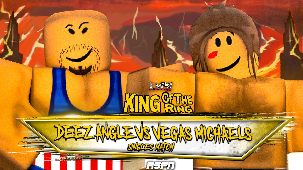 First Confirmed Match for #LVPWKingOfTheRing, After accepting DEMANDING A MATCH with @H0WARDC0RRE, @VegasMichaels gets his way and will FACE OFF Against Former World Champion Deez Angle in Singles Action! Live May 21st at 7et/6ce