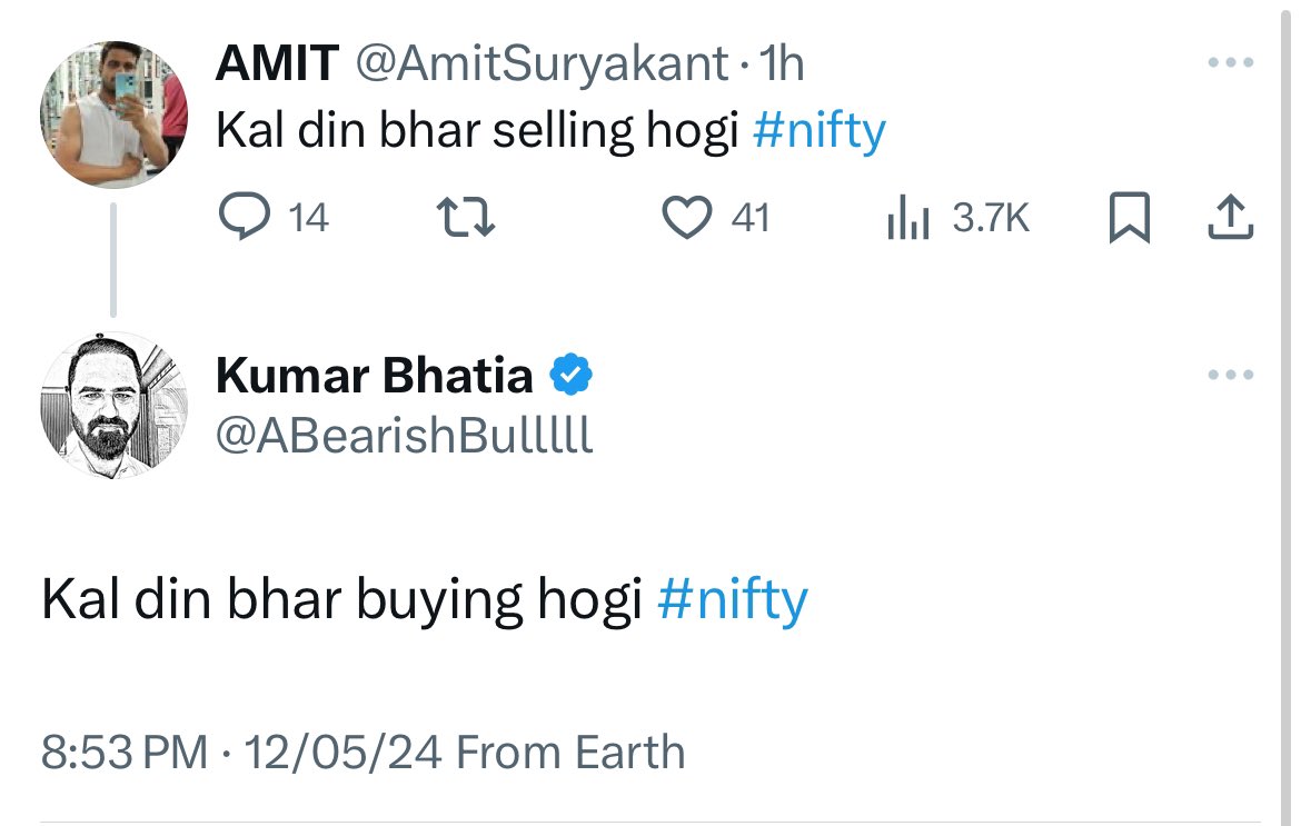 Stock Markets in a nutshell.

#nifty #banknifty