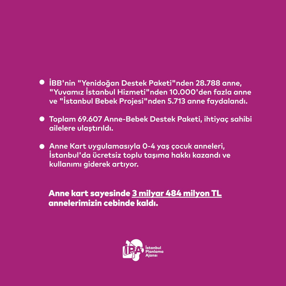 👩‍👦İstanbul’da yaşayan annelerin gündemi ekonomi @ipaistanbul tarafından yayınlanan “İstanbul’da Anne Olmak” raporuna göre: 📌 Yılın ilk 3 ayında İstanbullu annelerin ev içi gündemi %52,2 ile ekonomik sorunlar ve %17,8 ile 31 Mart yerel seçimleri oldu. 📌 Ekonomik sıkıntılar…