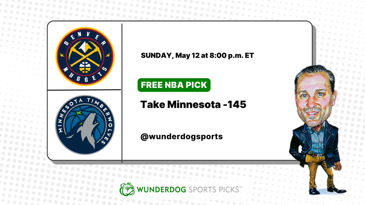 From @WunderdogSports: My 11-0 win streak with VSIN #FreePicks ended last weekend, taking my record to 45-26 (63%), including 4-2 with the #NBA. I'm going #WolvesBack on the ML today for one of my #NBAPlayoffs picks. >> Get more winners at bit.ly/3wROkFT