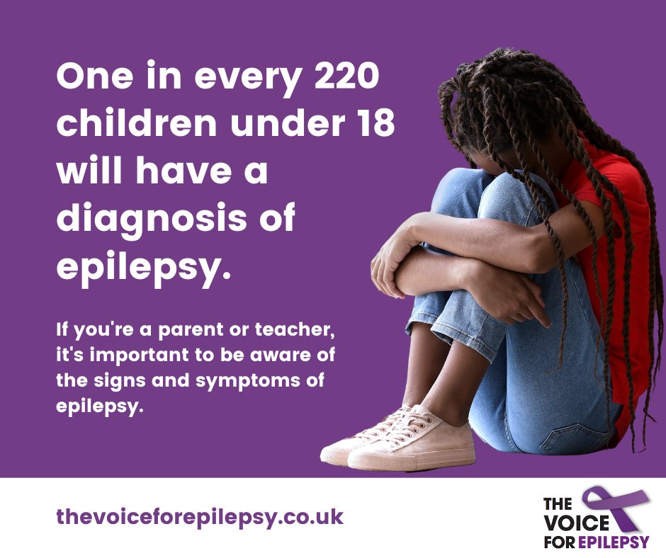 Did you know one in every 220 children under 18 will have a diagnosis of epilepsy.

To put that in to perspective that is an average of two children in every primary school and nine in every secondary school.

#Epilepsystrong #EmotionalSupport #MentalHealth