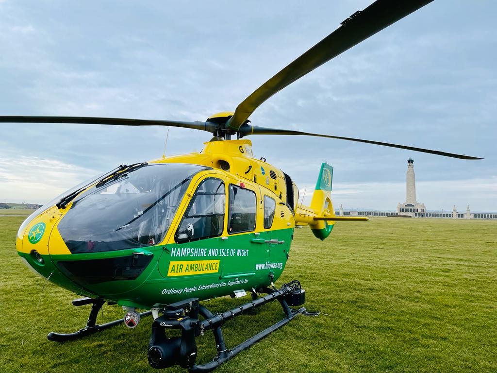 Southampton, Portsmouth and Winchester were our busiest areas last month. 📍🚨 It's your support that helps us be there for our patients in Hampshire, the Isle of Wight and beyond. 💚💛