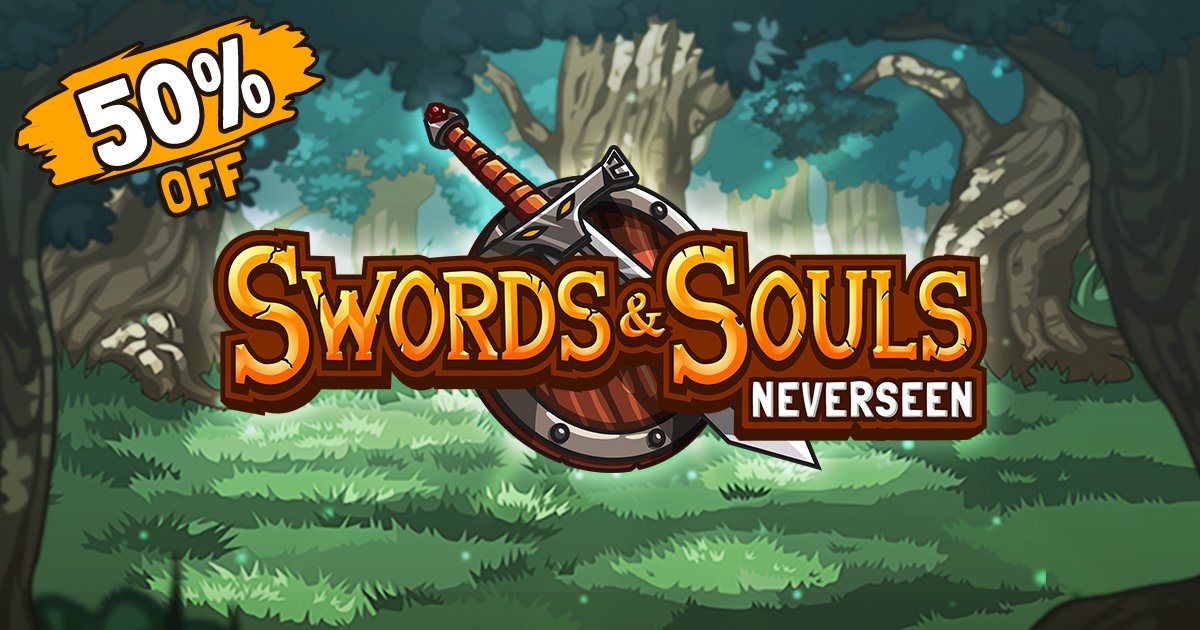 Discover our first game on Steam ⚔️Swords &amp; Souls: Neverseen⚔️ with 50% discount! 👇
store.steampowered.com/app/679900

#indiegame #gamedev #pcgaming
