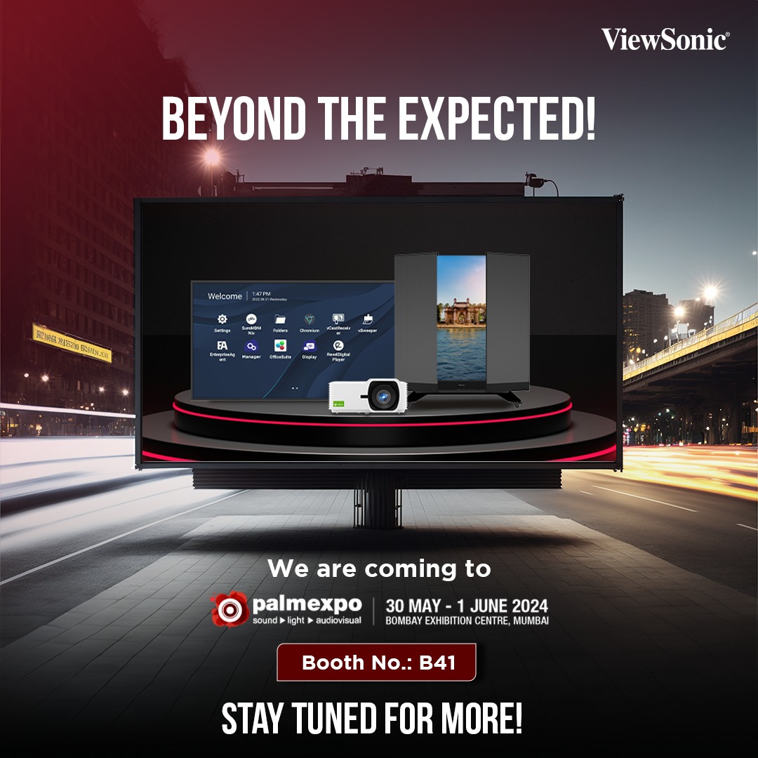 Get ready to be enchanted by tech that weaves magic into your life! We're bursting with anticipation to unveil the latest wonders at the AV Expo! Don't miss the spellbinding showcase at our booth!

#ViewSonicIndia
#ViewSonicSmartSpace #mumbai #futureoftechnology #palmexpo2024