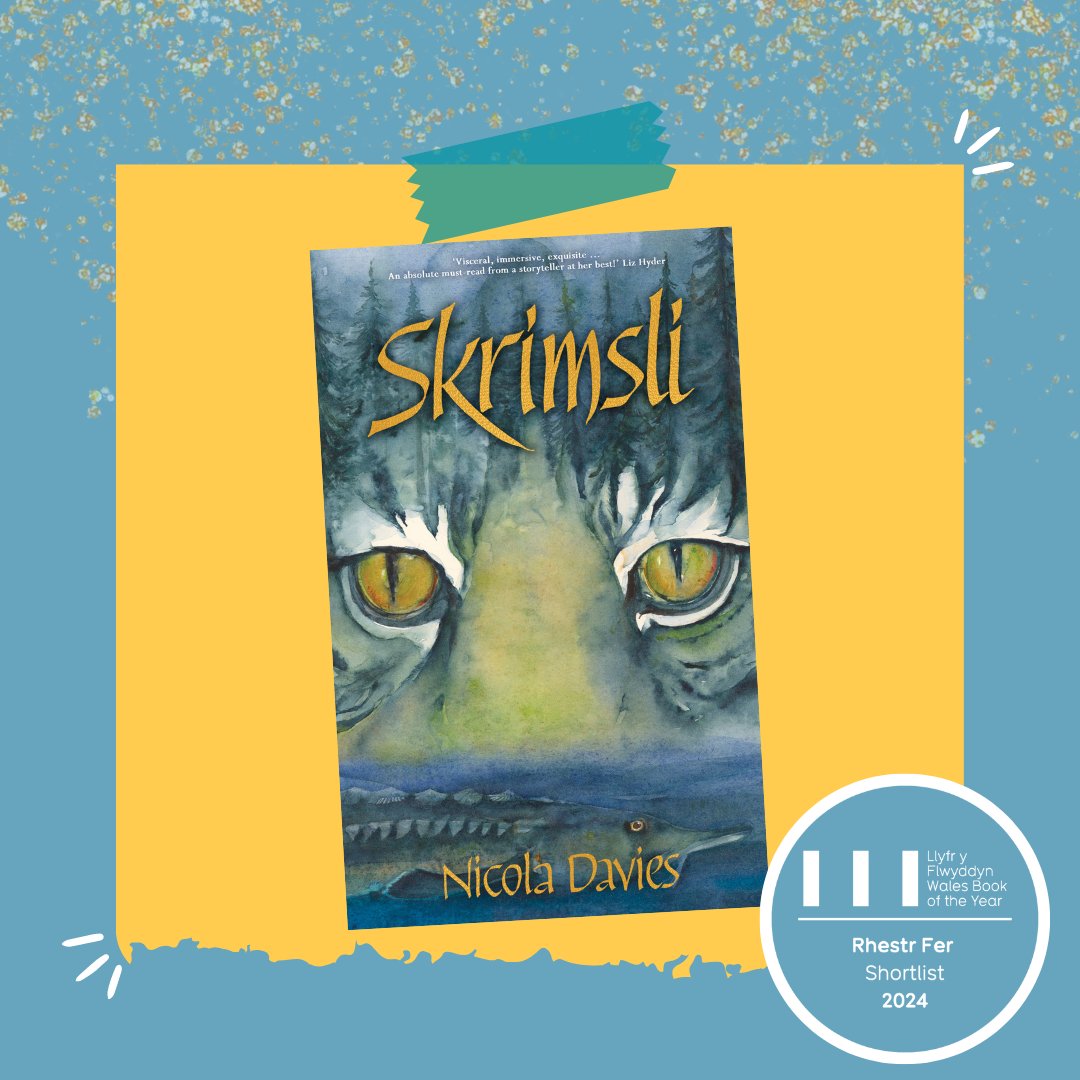 We are SO excited to hear that Skrimsli, written by Nicola Davies with illustrations by Jackie Morris, has been shortlisted in the Children & Young People Category for Wales Book of the Year!🌟 #WBOTY24 You can see the fantastic company it is in here: literaturewales.org/lw-news/the-sh…