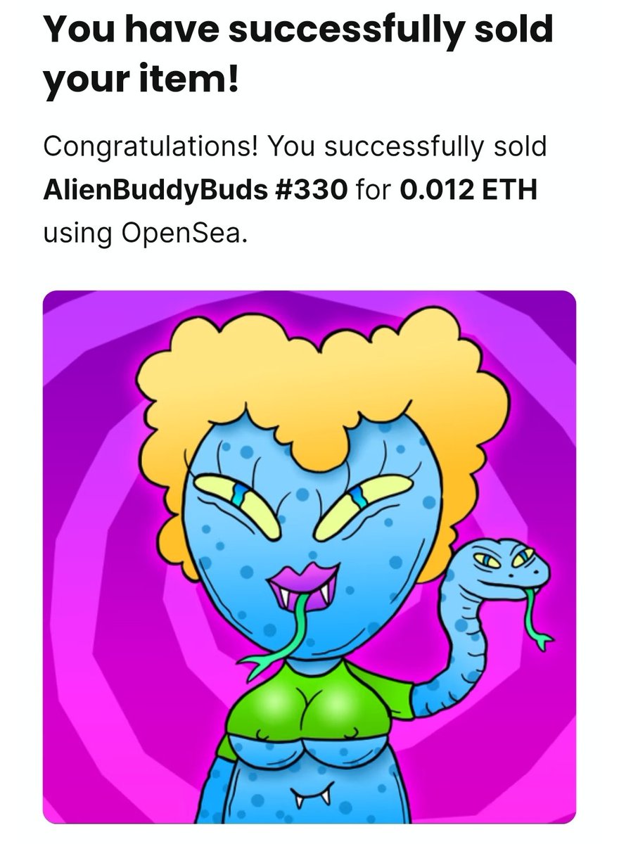 Yayyyy we have a new member in our crazy #AlienBuddyBuds gang 👽✌️

Welcome <a href="/nft_sampo/">NFT_Sampo</a> and thank you so much for joining 💜💜💜
You got a hot one 🔥