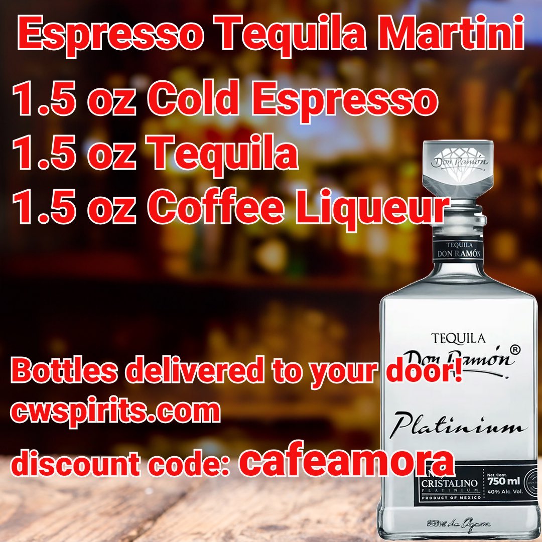 Check out the Espresso Tequila Martini!  The prefect cocktail for mom on Mothers Day!
#espresso #tequila #martini #cocktailrecipe #cocktails