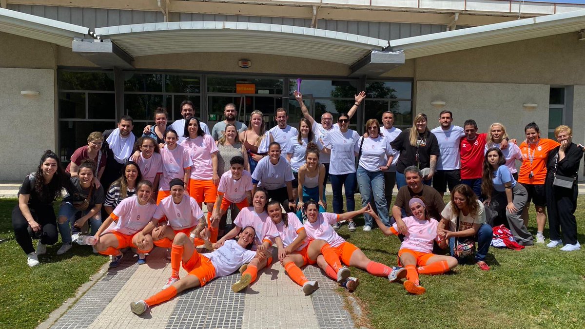 𝗦𝗲𝗴𝘂𝗻𝗱𝗼 𝗘𝗾𝘂𝗶𝗽𝗼 | Hoy es un día grande, nuestras chicas del filial se acaban de proclamar campeonas 🏆 de la Primera Regional Femenina @RFFM_FutbolSala 👏👏👏 ENHORABUENA a todas las jugadoras y cuerpo técnico por el trabajo🧡 y gracias a toda la afición 💪👏