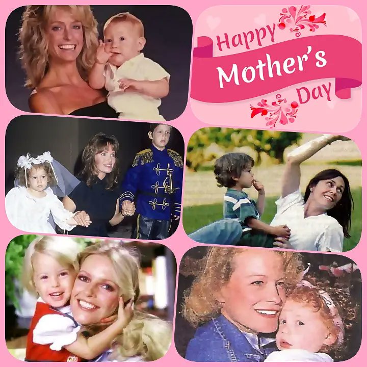 Happy Mother's Day to these angelic mothers: @realjaclynsmith @RealCherylLadd #katejackson #shelleyhack #farrahfawcett