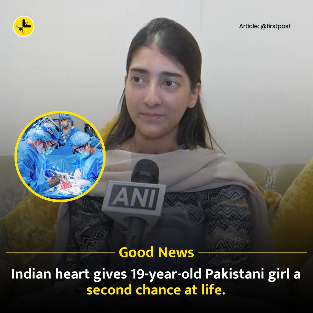 Pakistani teen, Ayesha Rashid, gets life-saving heart transplant in Chennai. Grateful for Indian visa assistance. Surgery successful; discharged. Dr. Balakrishnan cites financial struggles of single mother. Free transplant from brain-dead donor in New Delhi
.
.
#GoodNews #BeKind