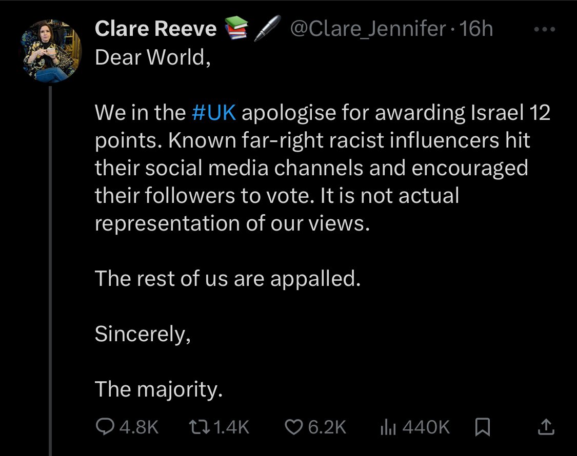 It seems that @Clare_Jennifer is arrogant and stupid enough to think she speaks on behalf of The U.K. 
she does however highlight the shit state of academia in The U.K.