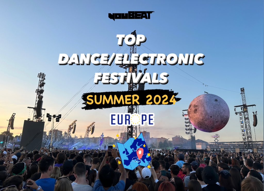 Discover our selection of the best Dance/Electronic festivals around #Europe in #Summer2024, divided into 4 areas (North•South•Center•East) + Editors’ choices! 🗺️🔊🙌🏻 🇬🇧 youbeat.it/en/guide-to-th… 🇮🇹 youbeat.it/migliori-festi… #youBEAT #Festivals #Estate2024 #Summer #Summer24