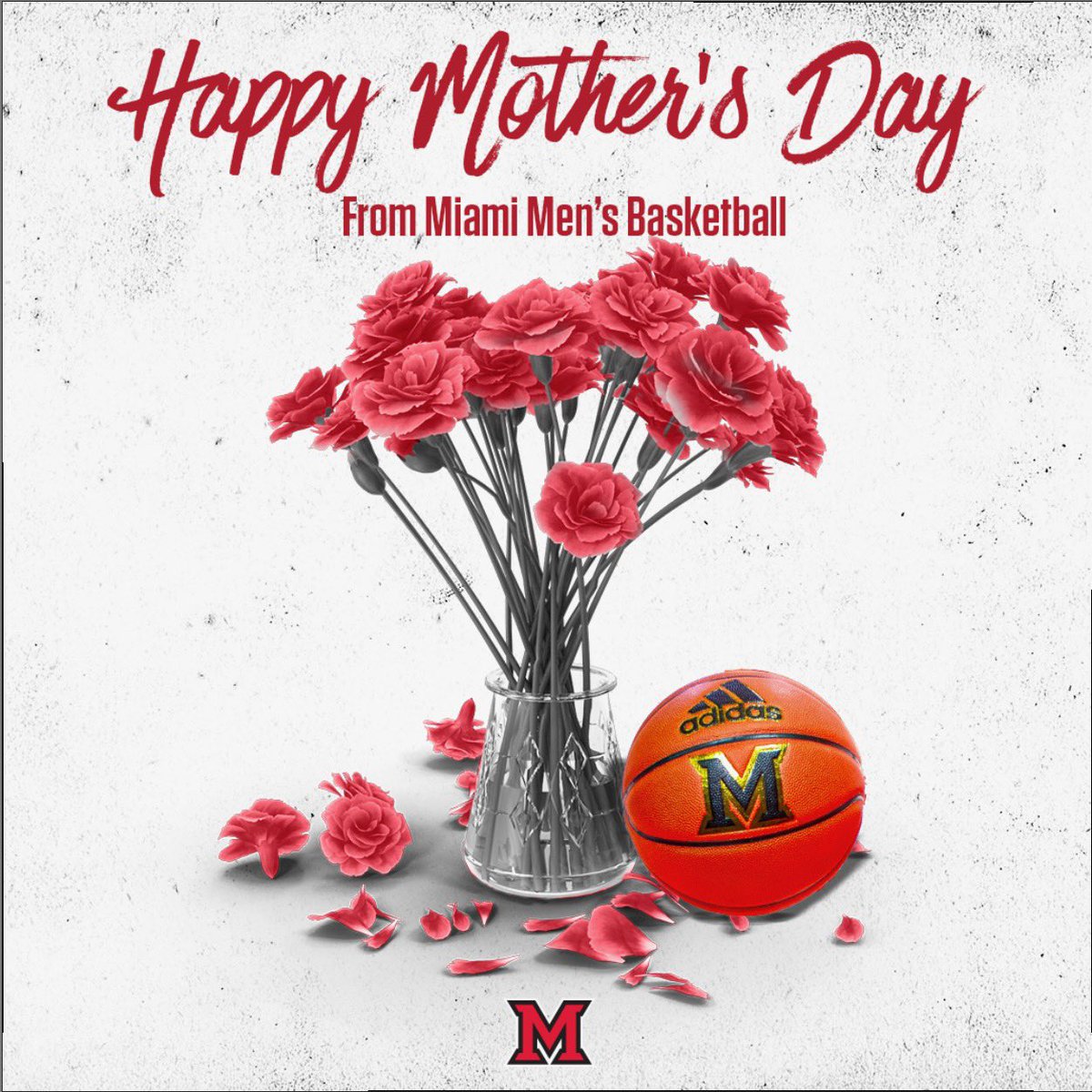 Happy Mother’s Day from Miami Men’s Basketball ❤️ #MiamiMindset || #RiseUpRedHawks