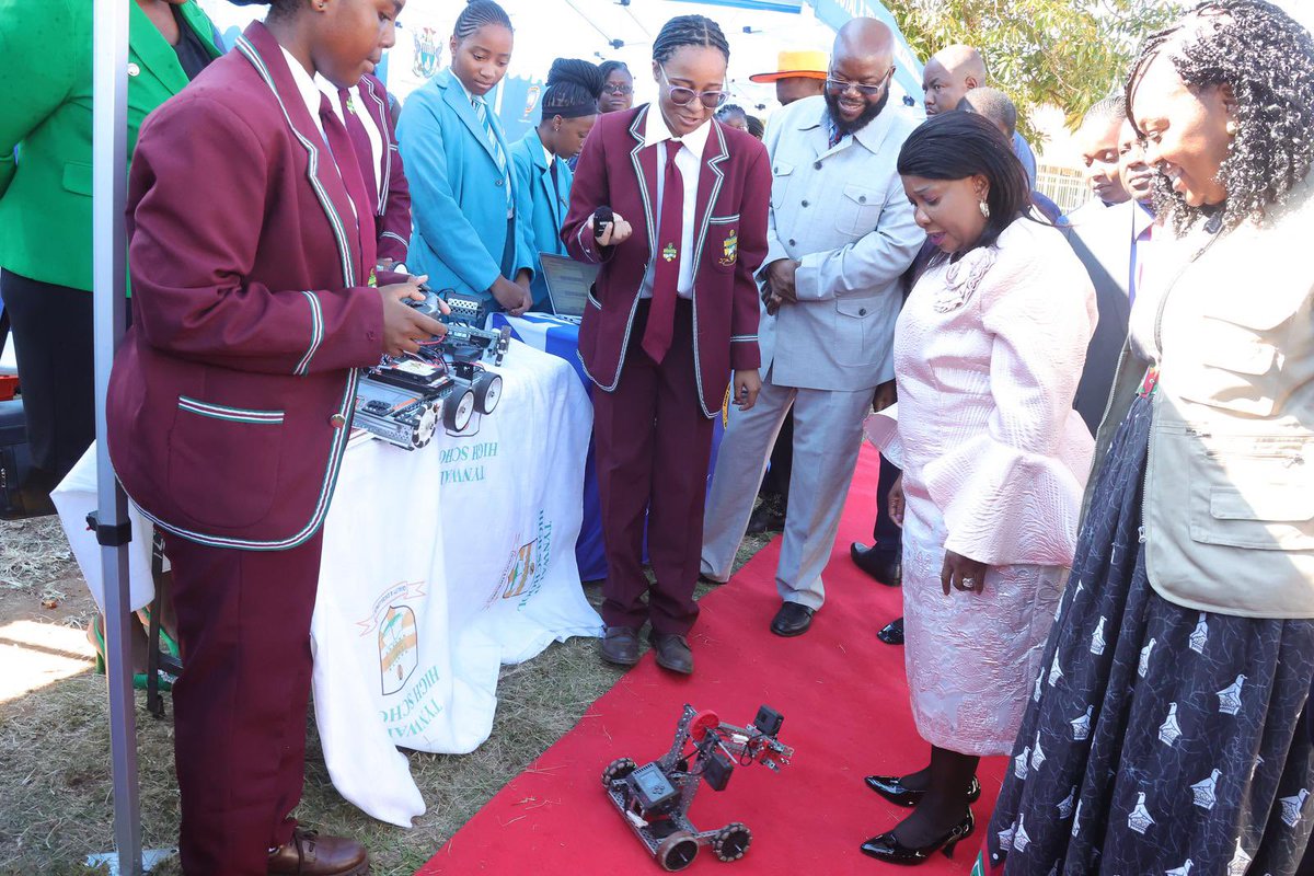I am deeply honored to be appointed SheTech Patron by the Ministry of ICT, Postal and Courier Services. Last week I officiated at the International Girls in ICT Day in Mutare where I stressed the importance of girls to pursue Science, Technology, Engineering and Mathematic (STEM)