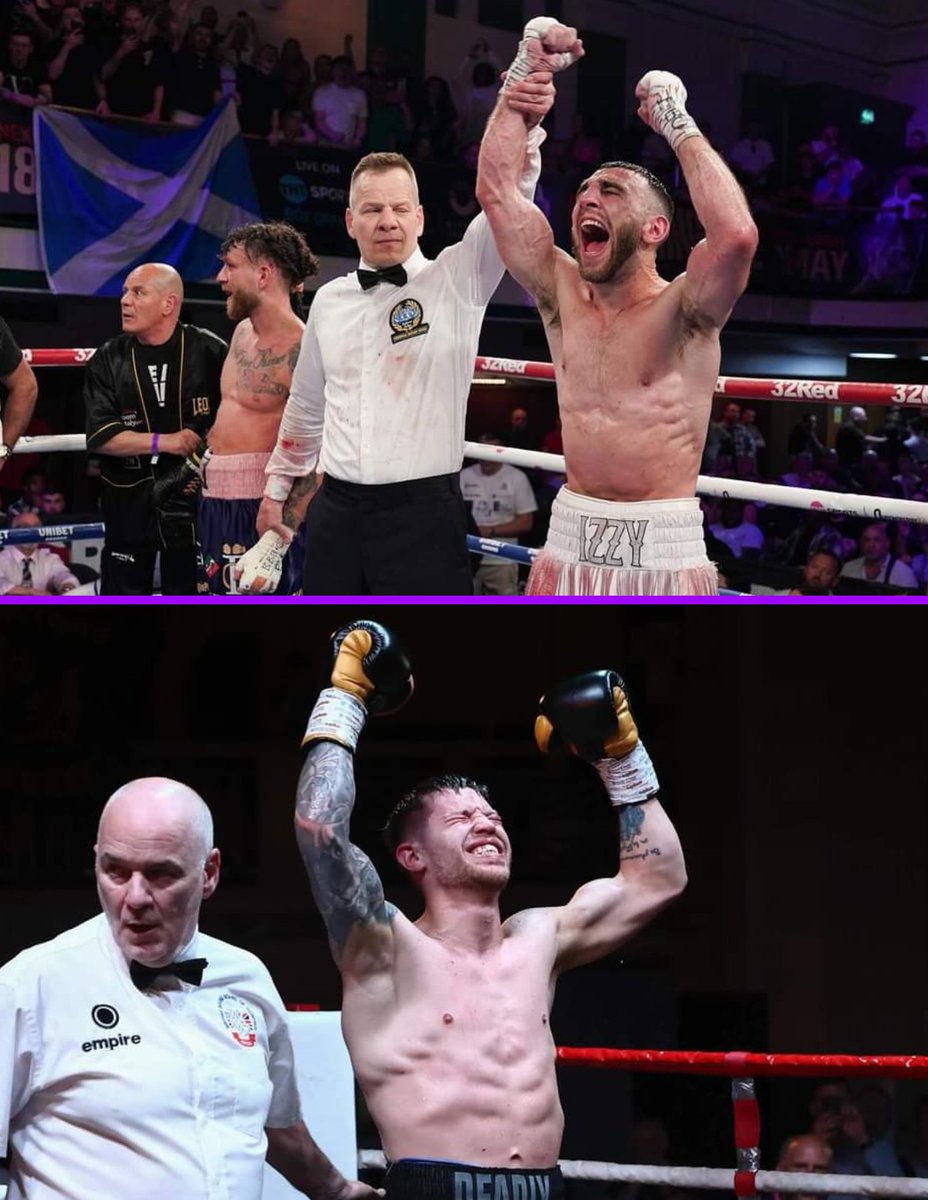 Strap Season 💫 

What a night as two of our boxers heard the ring announcer say 'AND THE NEW'. 🗣

Two exceptional fights in different cities under red hot conditions.🔥