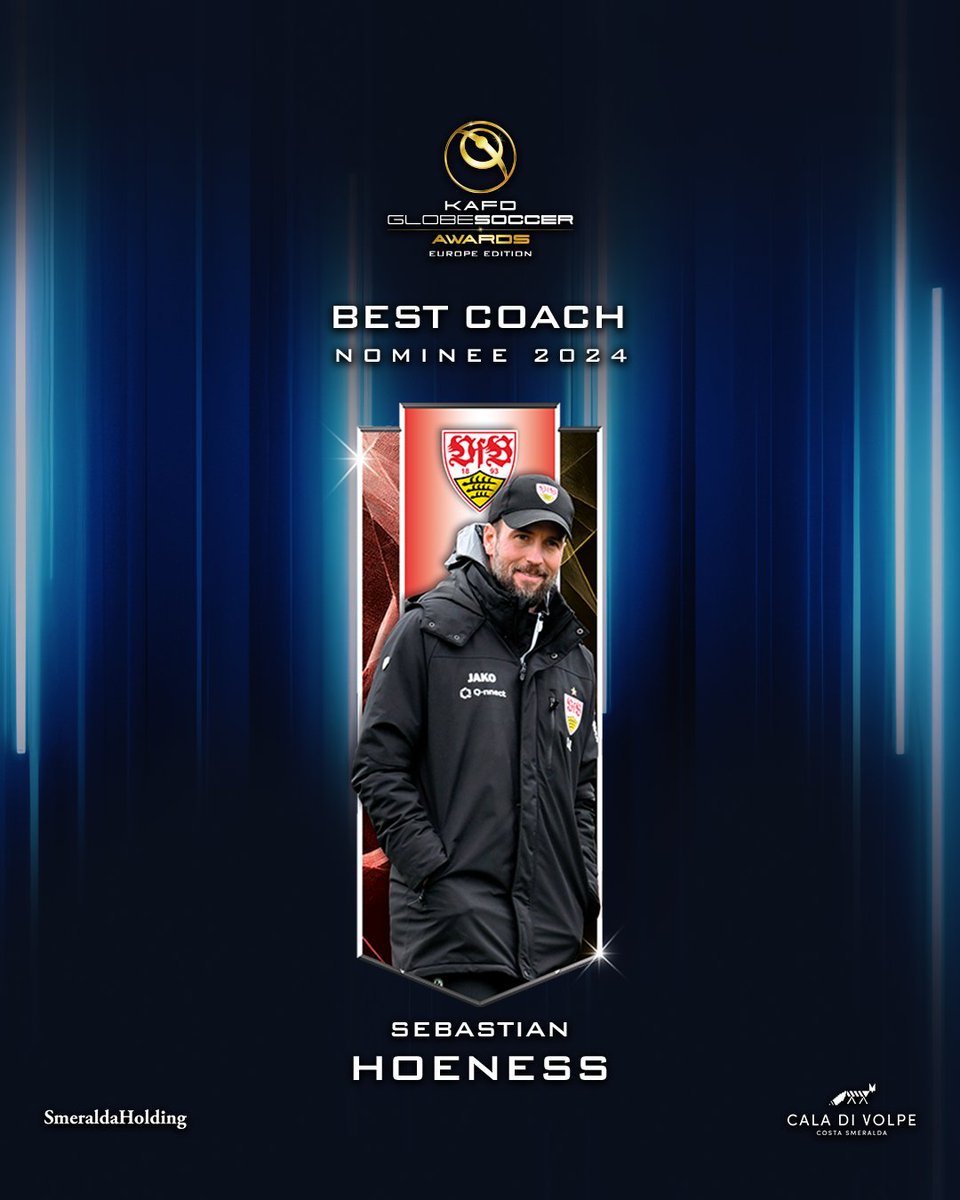 Will Sebastian Hoeneß claim the title of BEST COACH at the KAFD #GlobeSoccer European Awards? 👑 

Cast your vote now! vote.globesoccer.com/vote/euro-best…

#SebastianHoeneß #KAFD #HotelCaladiVolpe #SmeraldaHolding