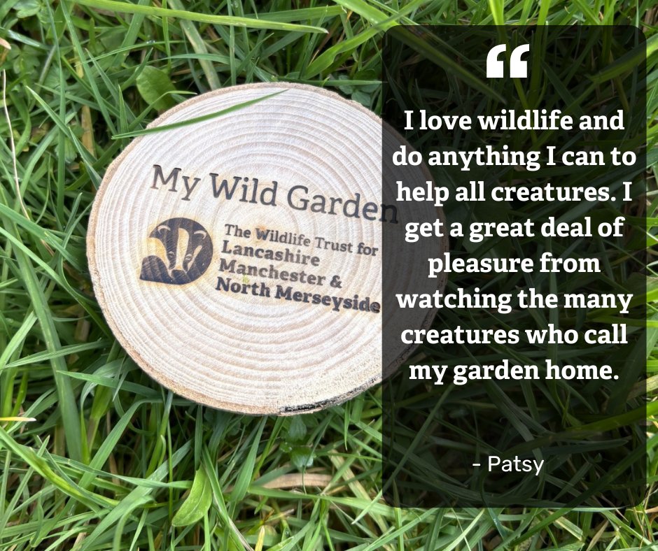 We loved reading these wonderful comments from our recent My Wild Garden Award recipients. Thanks to their efforts to create space for wildlife in their outdoor spaces, they can now enjoy their own mini nature reserves and get closer to nature at home. (1 of 2)
