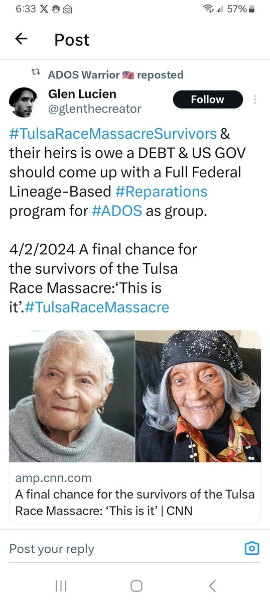 BLKamericanMADE's tweet image. ##NoRapNoVote 👊🏾

What's your Reparations Action Policy Plan SPECIFIC for American Descendants of Chattel Slavery #ADOS 
#PickASide 
Joinados.com