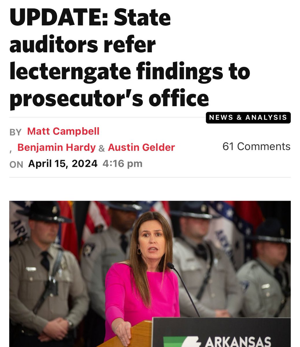 Will Sarah be held accountable for Lecterngate?